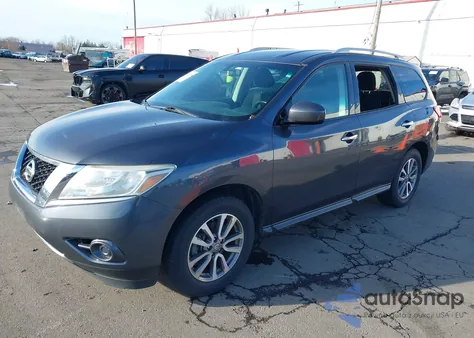 2013 Nissan Pathfinder Sv z USA, uszkodzony, nr VIN 5N1AR2MM9DC658662